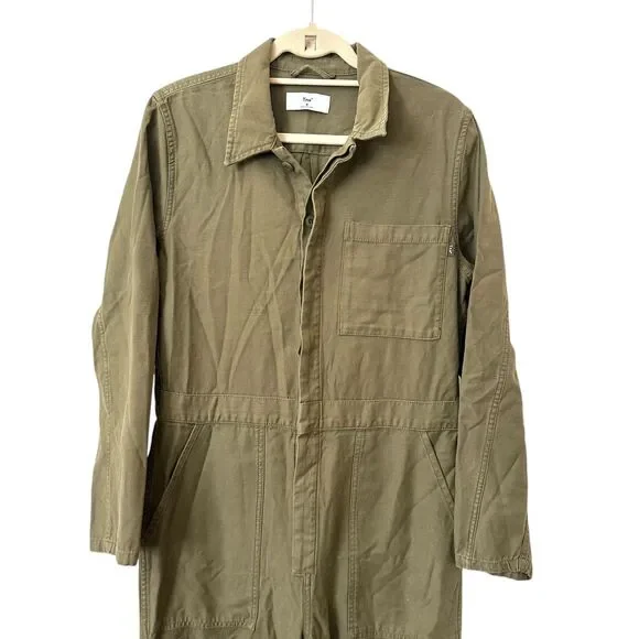 ARITZIA TNA‎ Utility Style Jumpsuit Olive Green Medium